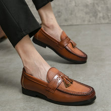 Load image into Gallery viewer, Luxury Shoes Tassel Loafers Men's Moccasin Dress Shoes Oxford