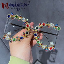 Load image into Gallery viewer, Luxury Sunglasses Women Vintage Fashion Glasses Square Eyeglasses