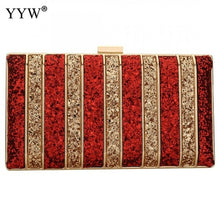 Load image into Gallery viewer, Luxury Women Bags Designer Evening Party Bag For Female Gold Mini