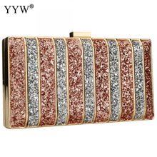 Load image into Gallery viewer, Luxury Women Bags Designer Evening Party Bag For Female Gold Mini