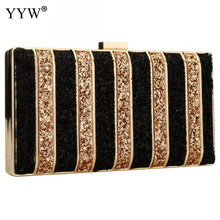 Load image into Gallery viewer, Luxury Women Bags Designer Evening Party Bag For Female Gold Mini