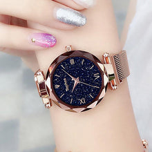 Load image into Gallery viewer, Luxury Women Watches Magnetic Starry Sky Female Clock Quartz - Sophornlilly