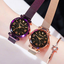 Load image into Gallery viewer, Luxury Women Watches Magnetic Starry Sky Female Clock Quartz - Sophornlilly