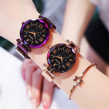 Load image into Gallery viewer, Luxury Women Watches Magnetic Starry Sky Female Clock Quartz - Sophornlilly