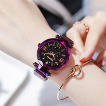 Load image into Gallery viewer, Luxury Women Watches Magnetic Starry Sky Female Clock Quartz - Sophornlilly