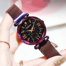 Load image into Gallery viewer, Luxury Women Watches Magnetic Starry Sky Female Clock Quartz - Sophornlilly