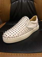 Load image into Gallery viewer, Luxury Brand Men's Summer Shoes White Loafers Men Driving Slip On