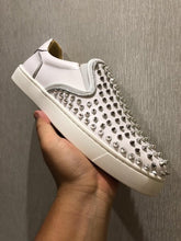 Load image into Gallery viewer, Luxury Brand Men's Summer Shoes White Loafers Men Driving Slip On