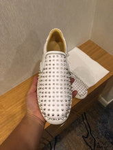 Load image into Gallery viewer, Luxury Brand Men's Summer Shoes White Loafers Men Driving Slip On