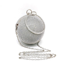 Load image into Gallery viewer, Luxury women evening party bag bridal wedding purses diamonds designer