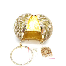 Load image into Gallery viewer, Luxury women evening party bag bridal wedding purses diamonds designer