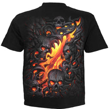 Load image into Gallery viewer, SKULL LAVA - T-Shirt Black