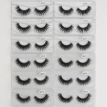 Load image into Gallery viewer, MAGEFY 12 Pairs 3D Mink Eyelashes Natural Long Winged Dramatic Eye