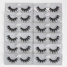 Load image into Gallery viewer, MAGEFY 12 Pairs 3D Mink Eyelashes Natural Long Winged Dramatic Eye