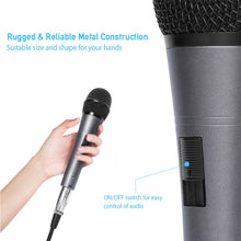 Load image into Gallery viewer, MAONO Karaoke Microphone Professional Dynamic Cardioid Vocal Wired Mic