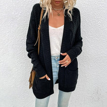 Load image into Gallery viewer, New Twist Cardigan Sweater Women Solid Color