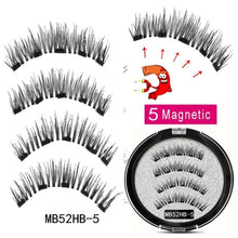 Load image into Gallery viewer, MB 5 Magnetic eyelashes Eye Shadow with handmade 3D/6D faux cils