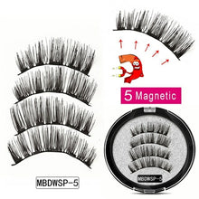 Load image into Gallery viewer, MB 5 Magnetic eyelashes Eye Shadow with handmade 3D/6D faux cils