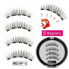 Load image into Gallery viewer, MB 5 Magnetic eyelashes Eye Shadow with handmade 3D/6D faux cils