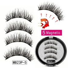 Load image into Gallery viewer, MB 5 Magnetic eyelashes Eye Shadow with handmade 3D/6D faux cils