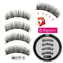 Load image into Gallery viewer, MB 5 Magnetic eyelashes Eye Shadow with handmade 3D/6D faux cils
