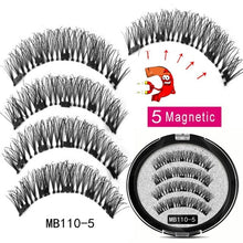 Load image into Gallery viewer, MB 5 Magnetic eyelashes Eye Shadow with handmade 3D/6D faux cils