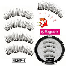 Load image into Gallery viewer, MB 5 Magnetic eyelashes Eye Shadow with handmade 3D/6D faux cils