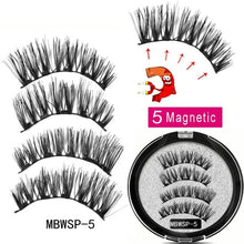 Load image into Gallery viewer, MB 5 Magnetic eyelashes Eye Shadow with handmade 3D/6D faux cils