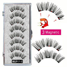 Load image into Gallery viewer, MB 8PCS Magnetic Eyelashes 3D False Magnetic Lashes Natural For Mink