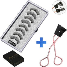 Load image into Gallery viewer, MB 8PCS Magnetic Eyelashes 3D False Magnetic Lashes Natural For Mink