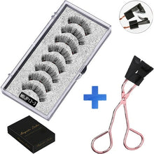 Load image into Gallery viewer, MB 8PCS Magnetic Eyelashes 3D False Magnetic Lashes Natural For Mink