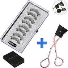Load image into Gallery viewer, MB 8PCS Magnetic Eyelashes 3D False Magnetic Lashes Natural For Mink