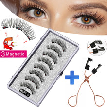Load image into Gallery viewer, MB 8PCS Magnetic Eyelashes 3D False Magnetic Lashes Natural For Mink