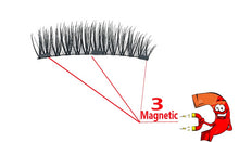 Load image into Gallery viewer, MB 8PCS Magnetic Eyelashes 3D False Magnetic Lashes Natural For Mink