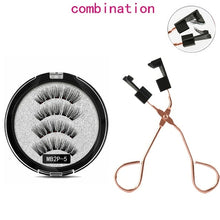 Load image into Gallery viewer, MB Magnetic Eyelashes with 5 Magnets Handmade Reusable 3D Mink False
