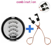 Load image into Gallery viewer, MB Magnetic Eyelashes with 5 Magnets Handmade Reusable 3D Mink False