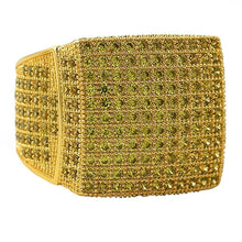 Load image into Gallery viewer, All Icey CZ Mens Micro Pave Bling Bling Ring