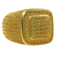 Load image into Gallery viewer, Champions CZ Mens Micro Pave Bling Bling Ring