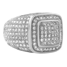 Load image into Gallery viewer, Champions CZ Mens Micro Pave Bling Bling Ring