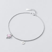 Load image into Gallery viewer, Bracelet On The Leg Fox Anklet Sterling