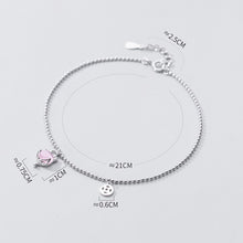 Load image into Gallery viewer, Bracelet On The Leg Fox Anklet Sterling