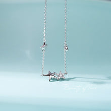 Load image into Gallery viewer, Starfish Star Anklet Sterling Silver Leg Chain Female Women