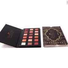 Load image into Gallery viewer, MIXDAIR 18 colors eyeshadow palette nude purple color pigment powder
