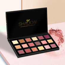 Load image into Gallery viewer, MIXDAIR 18 colors eyeshadow palette nude purple color pigment powder