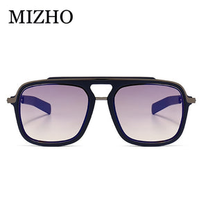 Square Sunglasses Men Brand Designer Retro