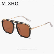 Load image into Gallery viewer, Square Sunglasses Men Brand Designer Retro