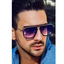 Load image into Gallery viewer, Square Sunglasses Men Brand Designer Retro