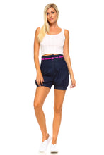 Load image into Gallery viewer, Women's Denim Blouson Shorts