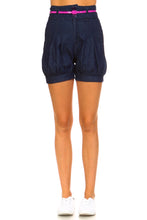 Load image into Gallery viewer, Women's Denim Blouson Shorts