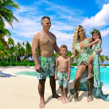 Load image into Gallery viewer, Summer New Family Matching Outing 4 piece Swimsuit Family